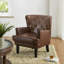 Fauteuil club à oreilles Vegan-101007175