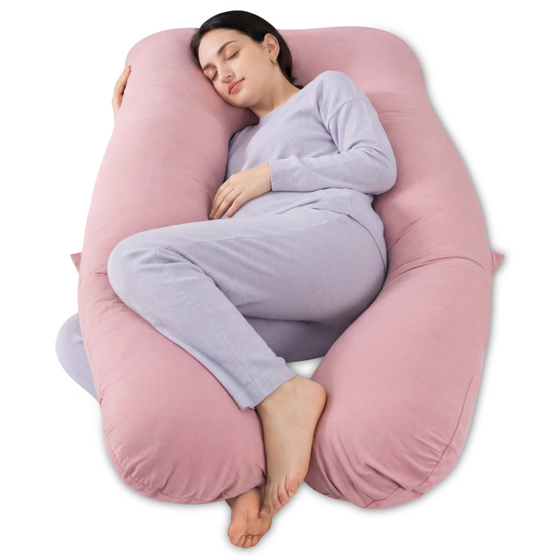  Oreiller pour la grossesse Queen Rose, Rose