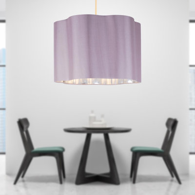 20cm H Cotton Drum Pendant Shade ( Uno )
