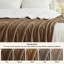 Jeté en sherpa Bedsure ™ GentleSoft ™ - couverture de lit chaude toutes saisons - chameau - cadeau idéal pour les étudiants-105504641-105504635