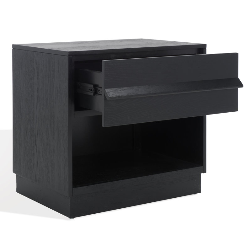 23'' W Nightstand, Black