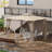 Outsunny 10' X 12' Patio Gazebo With Netting, Double Roof Outdoor Gazebo Canopy Shelter, Solid Metal Frame For Garden, Lawn, Backyard, Deck-109566949-109566950