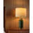 20"retro Green Resin Table Lamp Set Suitable For Living Room,bedroom,bedside Table Office