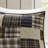 3 Piece Reversible Printed Quilt Set Black/Brown