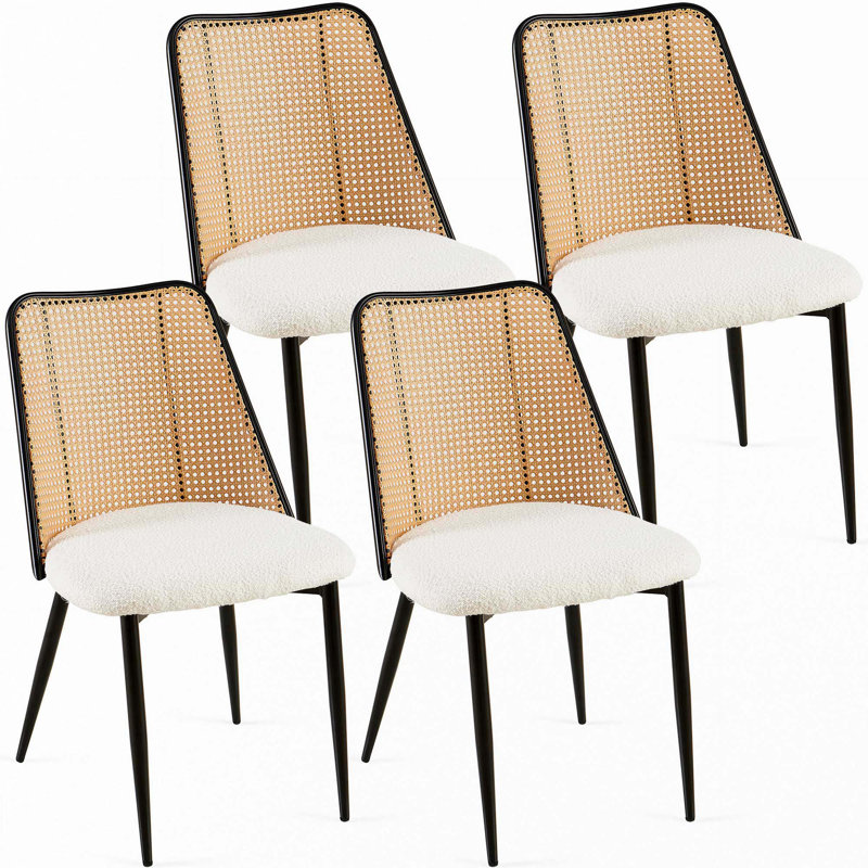 Chaises de salle à manger, Blanc cassé