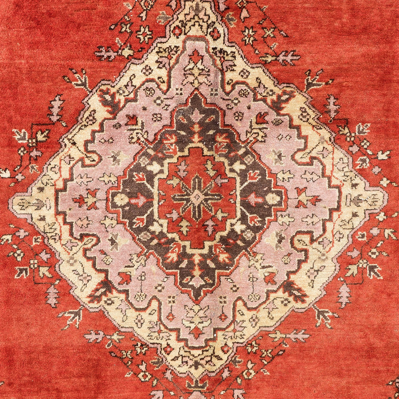 Antique Turkish Oushak Rug. Rare Size. Very Good Condition