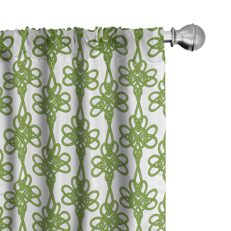 Bomera Irish Semi-Sheer Rod Pocket Curtain Panels, 28" x 84"