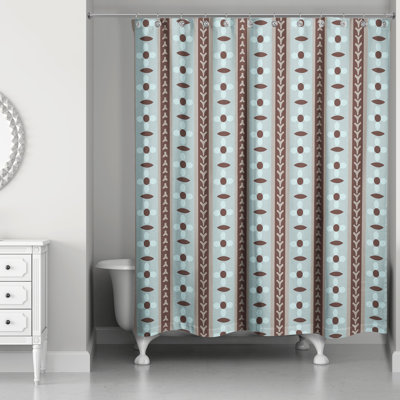 Rideau de douche simple Hamby