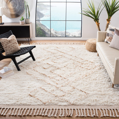 Powell Hand Woven Wool Southwestern Rug