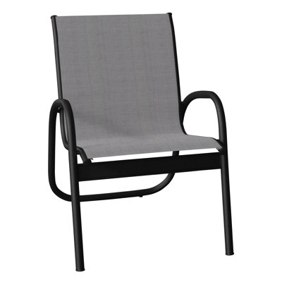 Gardenella Stacking Patio Dining Armchair by Latitude Run