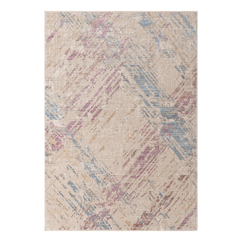 Geometric Indoor Rug, Rectangle 6' x 8'9"