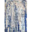 Hand-Knotted High-Quality Blue and Beige Area Rug