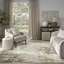 Tapis d'intérieur moderne Mathews Ivoire Taupe-382333452