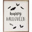 Happy Halloween Bats - blanc-146309012