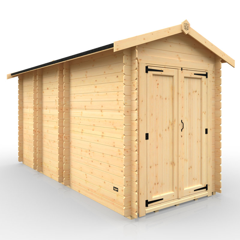 Elysia 12.66 x 5.11 Ft. Log Cabin