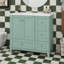Meuble-lavabo 36 po sans lavabo, armoire de salle de bain autoportante en bois avec chargement USB, 3 tiroirs et une armoire