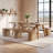 70.9" Extra Long Dining Bench, Brown