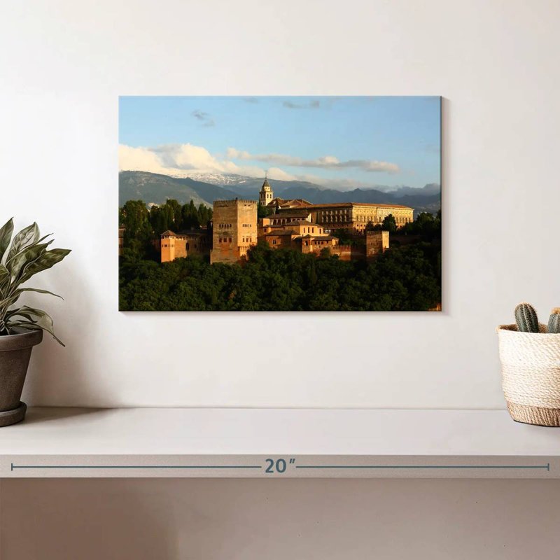 Palais de Nicci Alhambra en Espagne, H 8 po x l 12 po