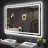 LED Bathroom Mirror with Anti-Fog, Backlit And Front Lighted Bathroom Mirrors For Wall-1177587195