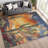 Machine Washable Indoor/Outdoor Bourkelands ACN2337 Botanical Rug-636787740