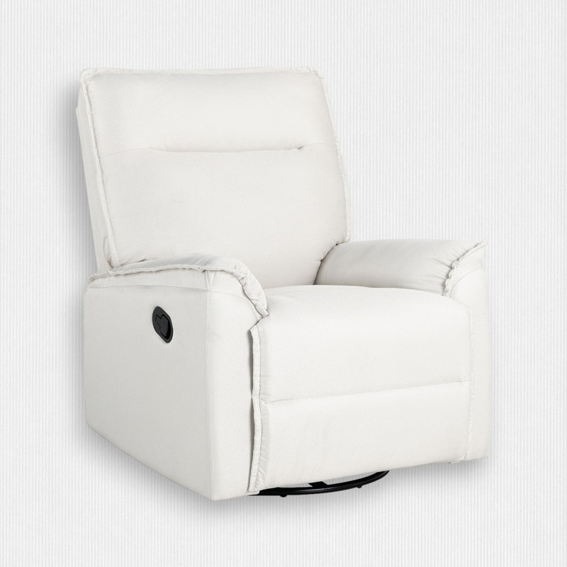 Fauteuil inclinable Sobine, Mélange de lin beige