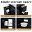 Meuble-lavabo simple 36 po avec comptoir en céramique, assemblage requis-314171512