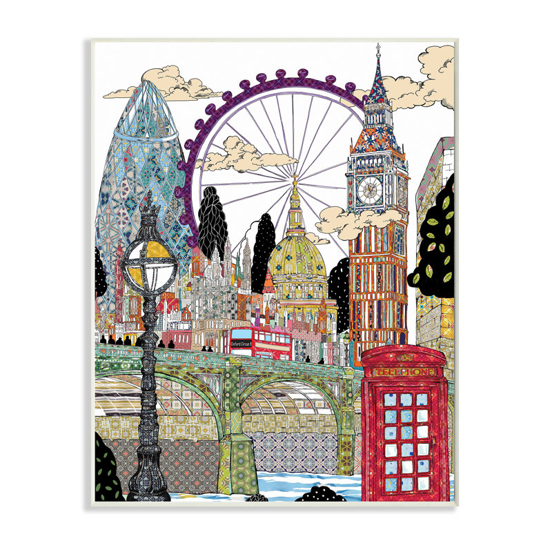 Ridgway, Londres, Angleterre, points complexes, motifs d'arabesques, art, Plaque murale, H 19 po x l 13 po x P 0,5 po
