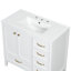 Meuble-lavabo de salle de bain avec lavabo, armoire de salle de bain-231475814