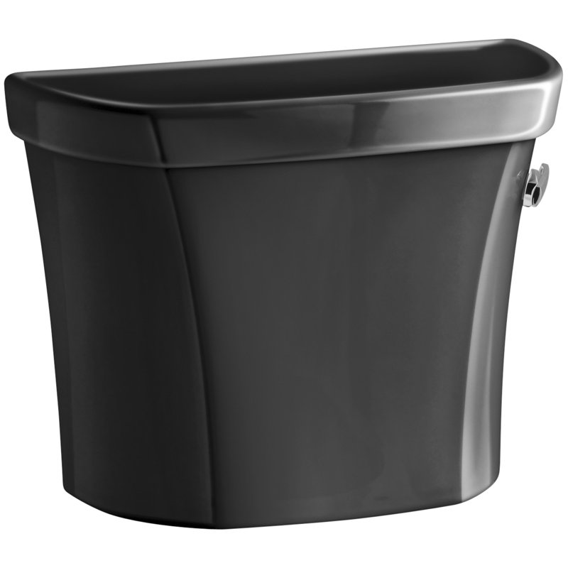 Réservoir Wellworth 1,28 GPF avec levier de déclenchement à droite, Noir
