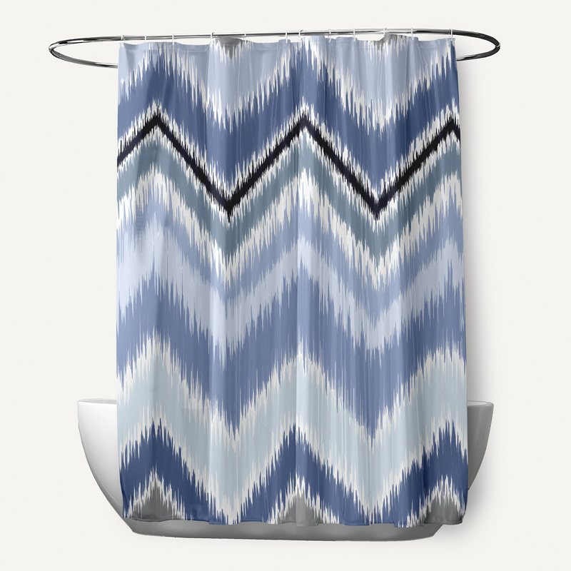 Rideau de douche Ikat-Arina, Cadet