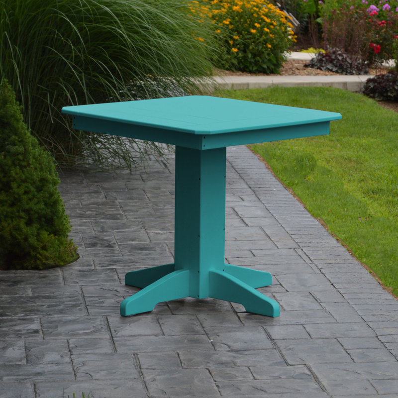 Ensemble repas 5 pièces Nettie, Bleu Aruba, L 44 po x l 44 po
