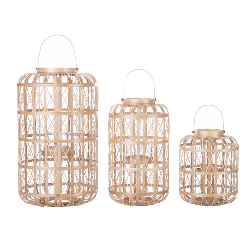 Amanda Lindroth Harbour Island Lantern, 26" H x 15" W x 15" D