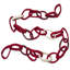Hand Felted Wool Christmas Garland - Loop Chain - 6'-17514148