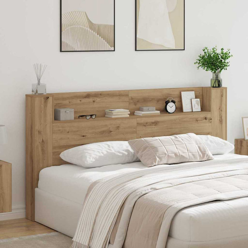 Headboard, King, Artisan Oak