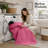Floral Embossed Microfiber Quilted Bedspread Set-124308871-124308873