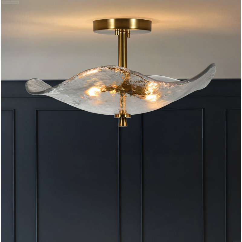 Plafonnier encastré Modern Modern, Matte Gold