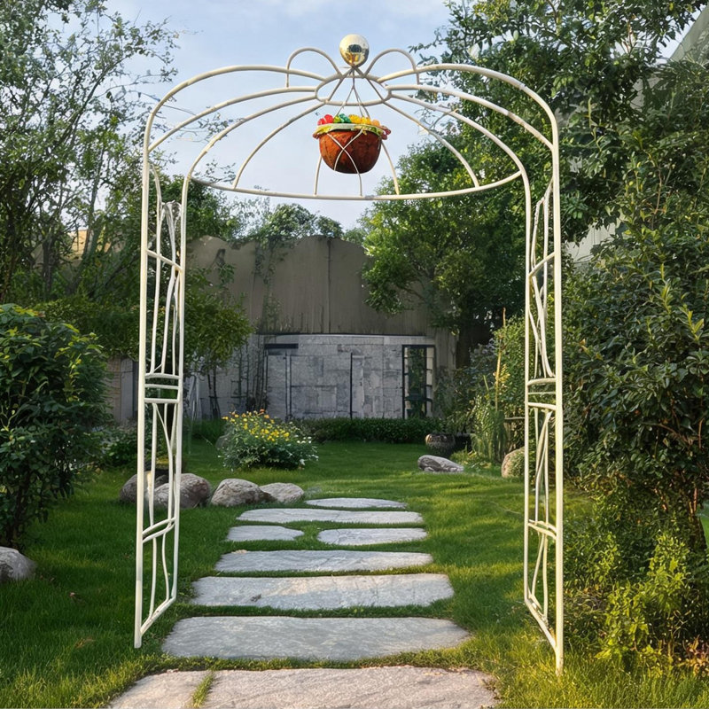 114.18 Ft. H x 81.25 Ft. W Galvanized Steel Gate with