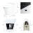 Toilet With Heated Seat - 1/1.28 Dual Flush, Foot Sensor, Night , Structure Smart Without Bidet Seat, Practical Flushing
