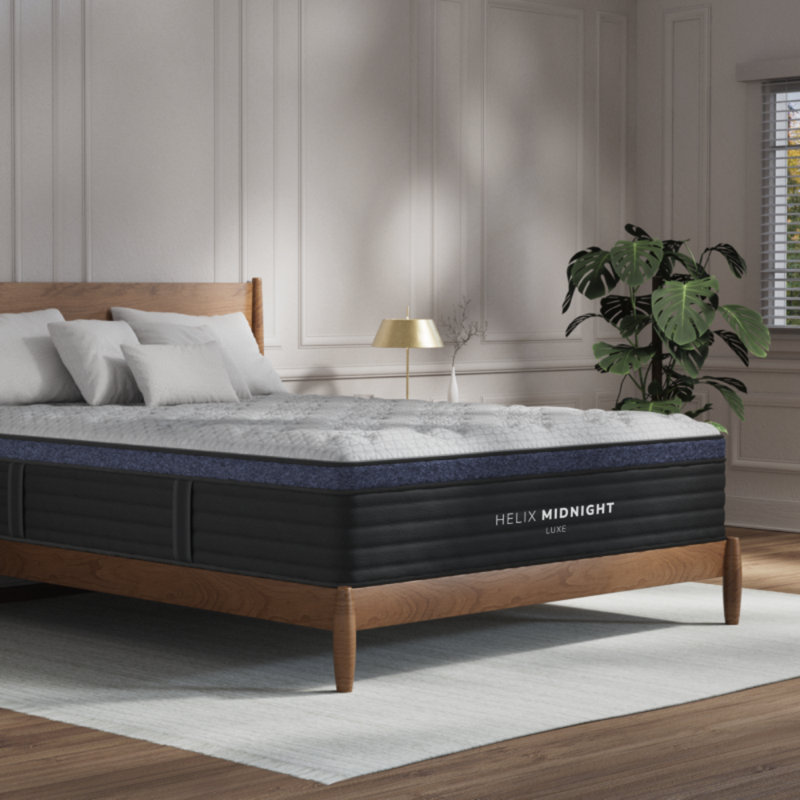 Matelas hybride moyen de 13 po Helix Midnight Luxe, Simple extra long
