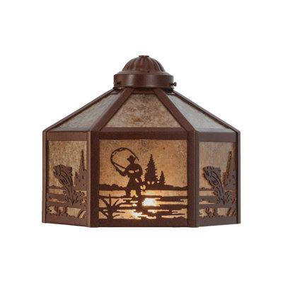 Fisherman 1-Light Bowl Ceiling Fan Light Kit
