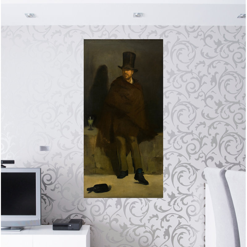 The Absinthe Drinker by Edouard Manet - Wrapped Canvas Print, 101cm H x 77cm W