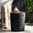 Concrete Side Table 16 Birch, Lightweight, Black, 15.52 In. Depth & Width, 15.36 Height, Patio Must-have Depth, Furniture Option Piece
