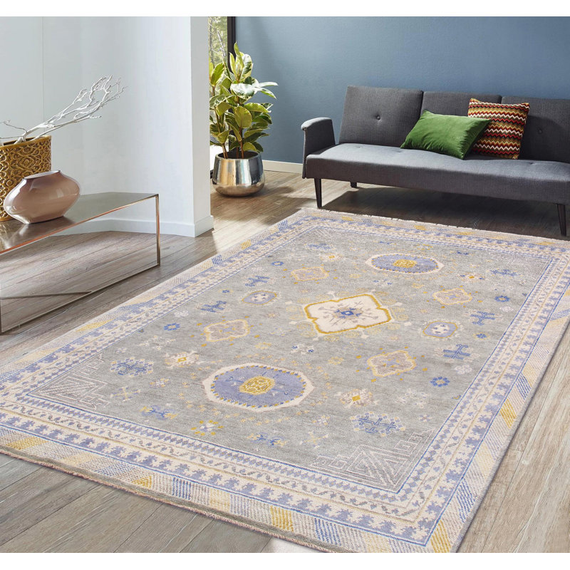 Khotan Handmade Wool Oriental Area Rug