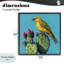 Giclée encadrée, oiseau jaune sur cactus en fleurs, design par Kate Jarvik Birch-2005898654-2005898643
