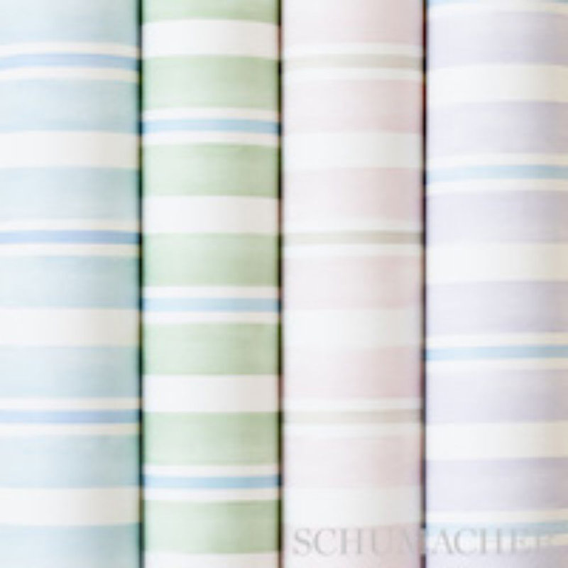 Watercolor Stripe Wallpaper, Leaf