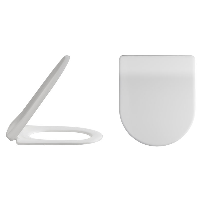 Toilet Seats Alemany D Shape Elongated