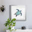 Bulle bleue tortue I - peinture encadrée-867771372-867771367