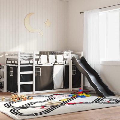 Inness Bunk Bed with Trundle Bed