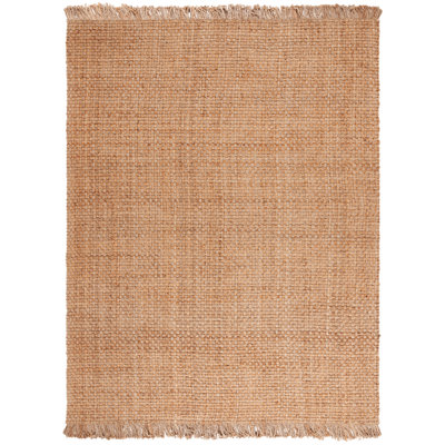 Rexley Natural Fiber Hand Woven Jute Rug