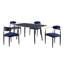 Ensemble de chaises rembourrées 2 pièces